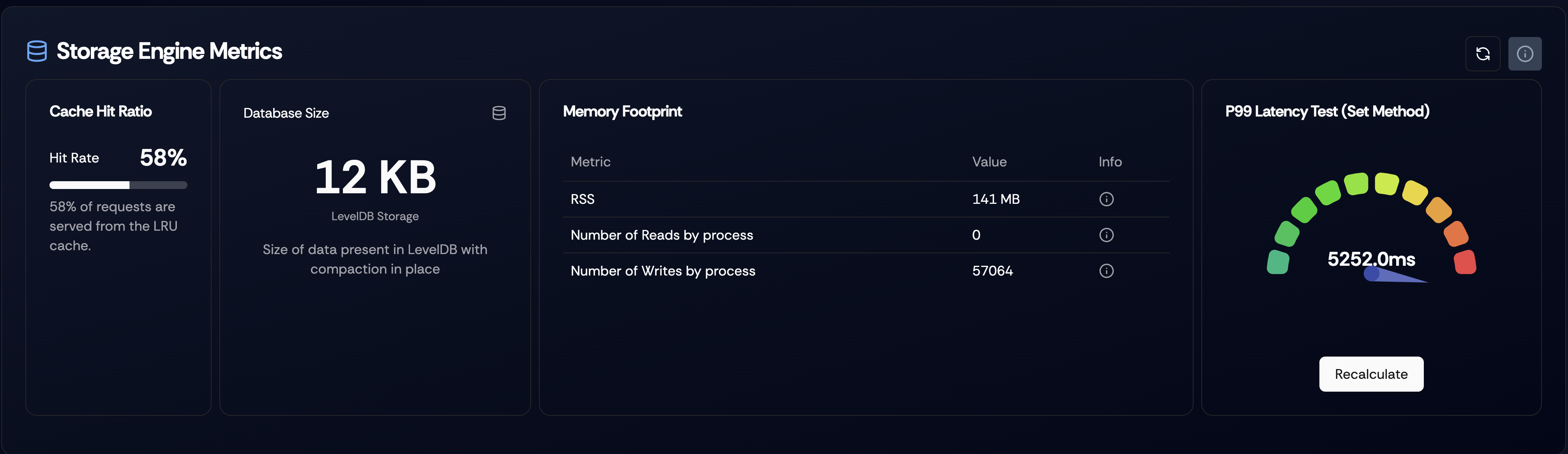 Storage Engine Metrics